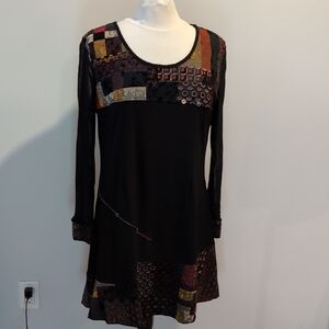 Joseph Ribkoff Tunic Top Dress Patchwork